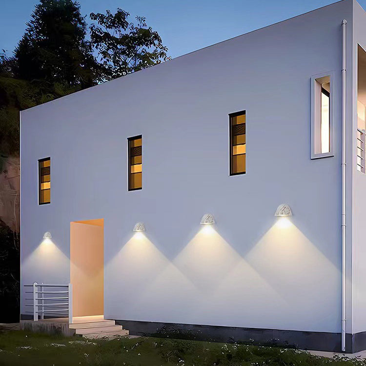 Aluminum Doorbell-Inspired Patio Outdoor Light