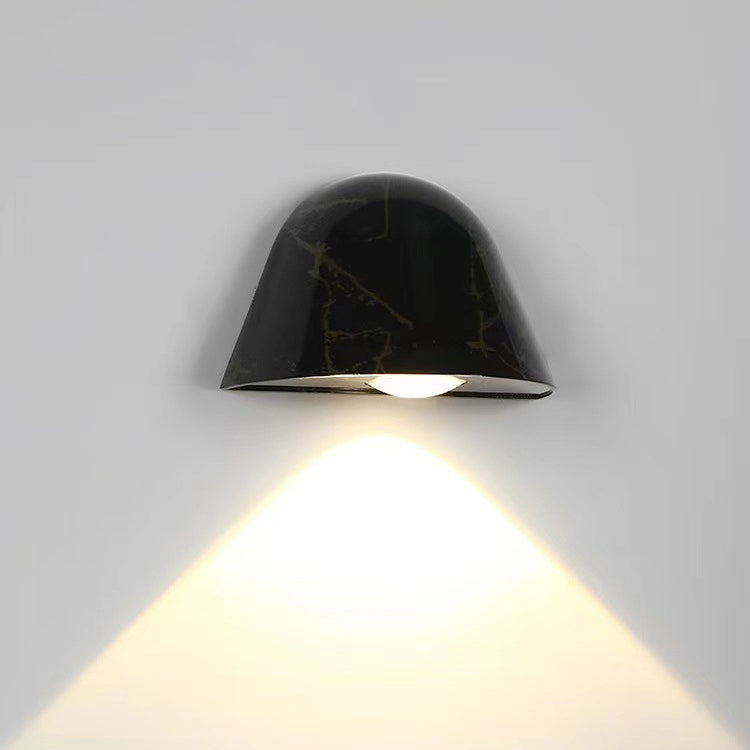 Aluminum Doorbell-Inspired Patio Outdoor Light