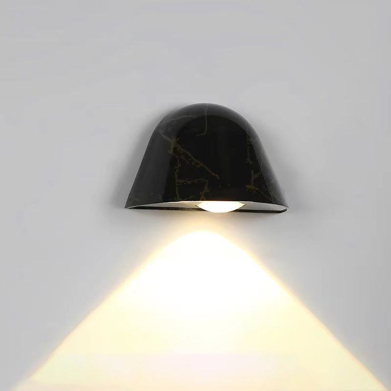 Aluminum Doorbell-Inspired Patio Outdoor Light