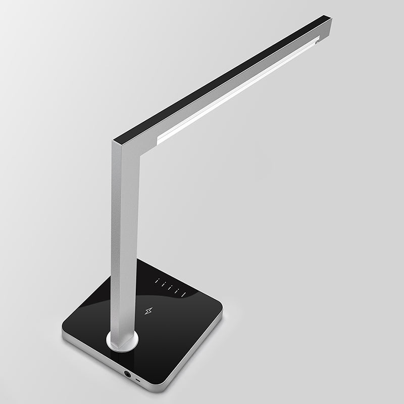 Aluminum Desk Wireless Charger Table Lamp