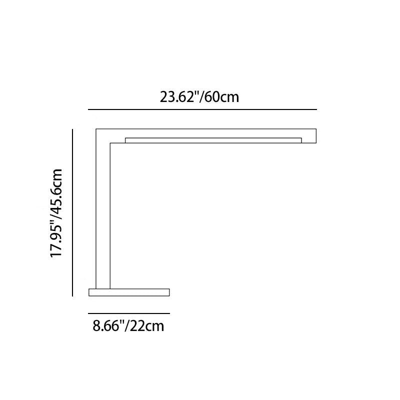 Aluminum Desk Wireless Charger Table Lamp