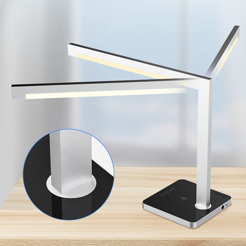 Aluminum Desk Wireless Charger Table Lamp