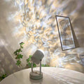 Water Ripple Cylinder Iron Table Lamp