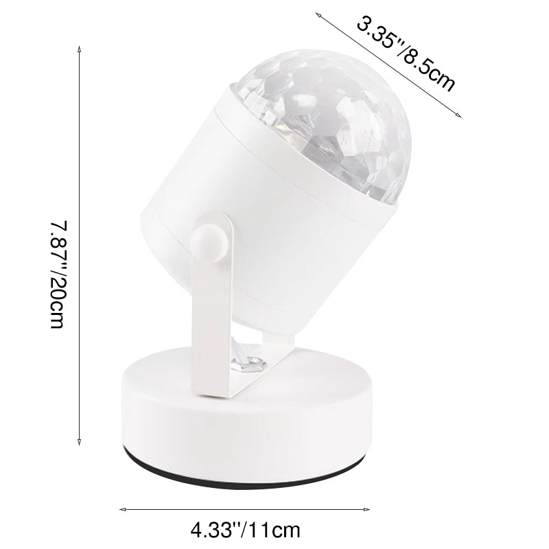 Water Ripple Cylinder Iron Table Lamp