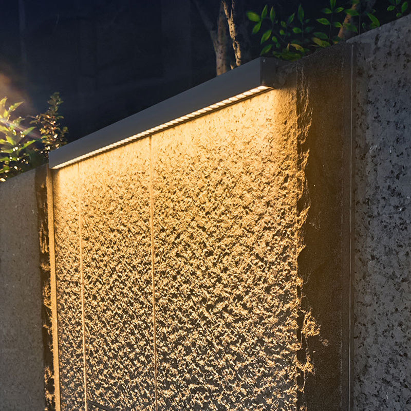 Strip Aluminum Tempered Glass Outdoor Light