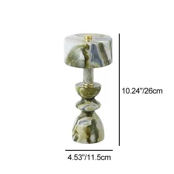 Aluminum Marble Table Lamp