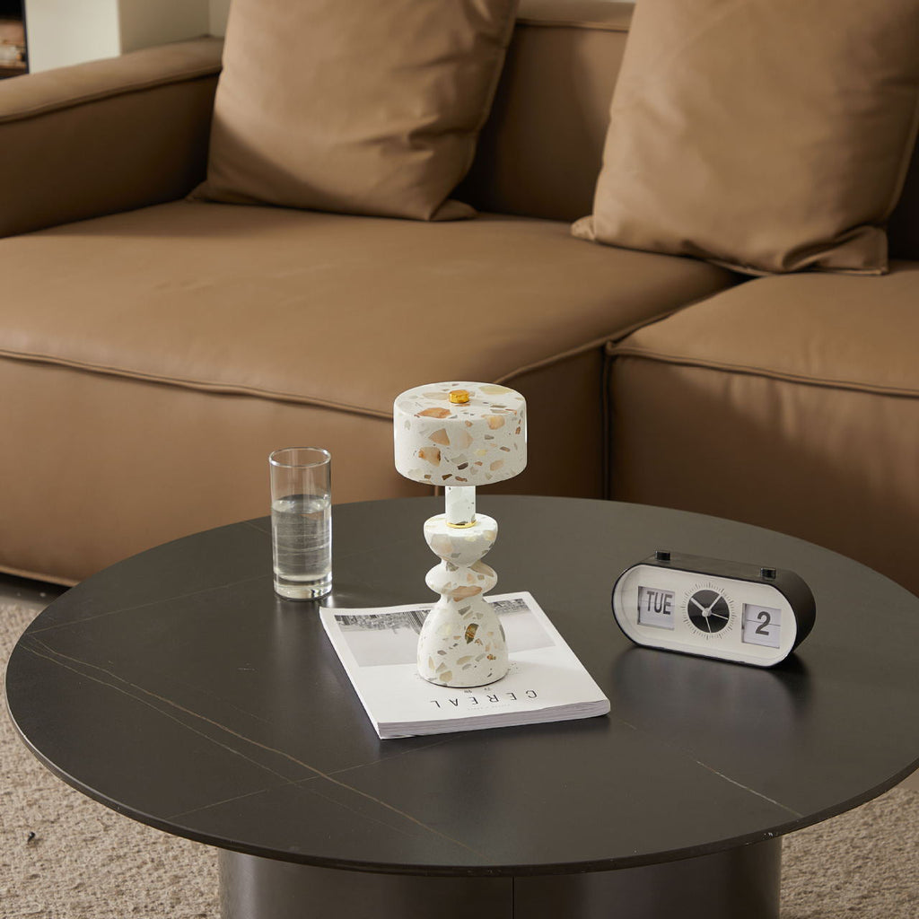Aluminum Marble Table Lamp