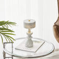 Aluminum Marble Table Lamp
