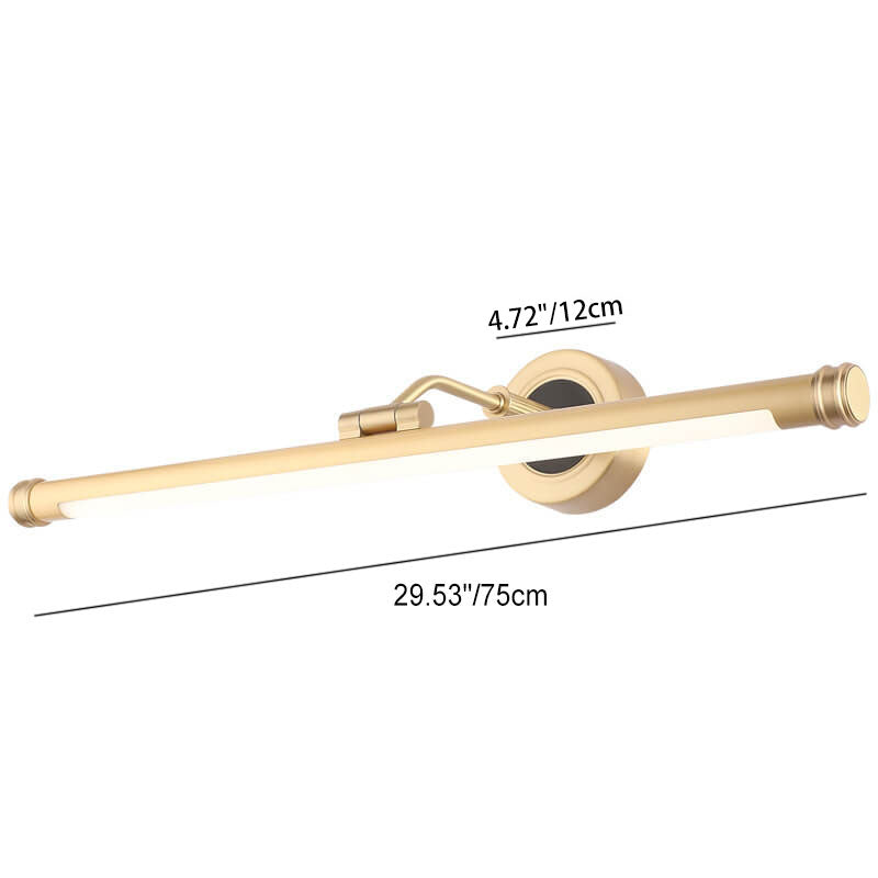 Long Strip Full Copper Wall Lamp