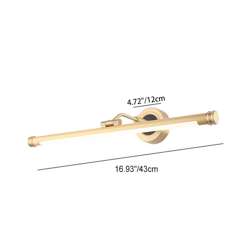 Long Strip Full Copper Wall Lamp