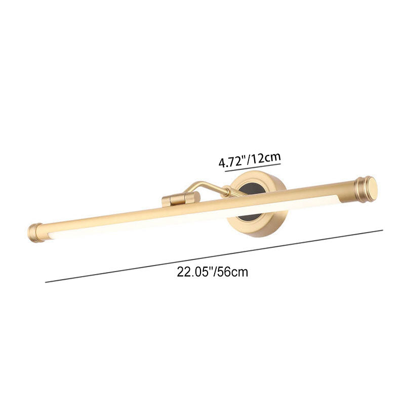 Long Strip Full Copper Wall Lamp