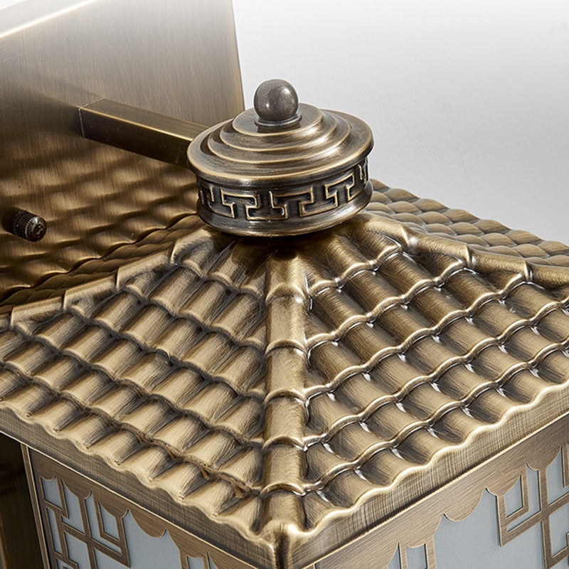 Rectangular Palace Lantern Full Outdoor Light