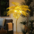 Nordic Tree Fabric Resin 5-Light Floor Lamp