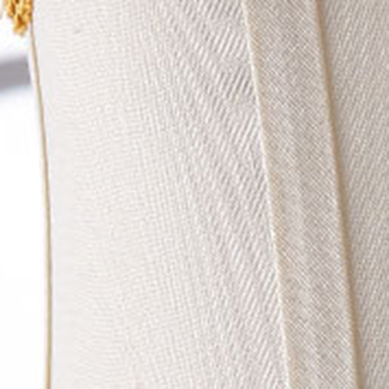 Drum Fabric Crystal Copper Table Lamp