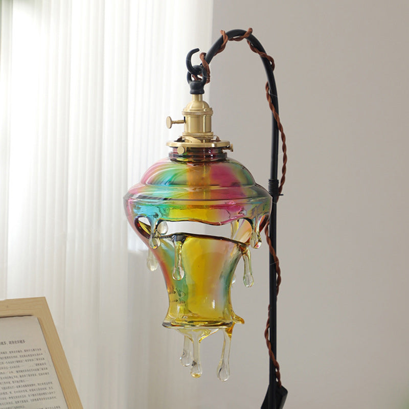 Dome Resin Copper Living Table Lamp