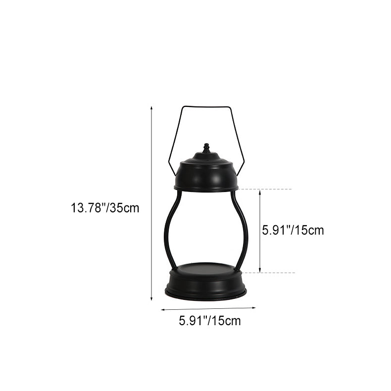 Column Steel Plastic Melting Table Lamp