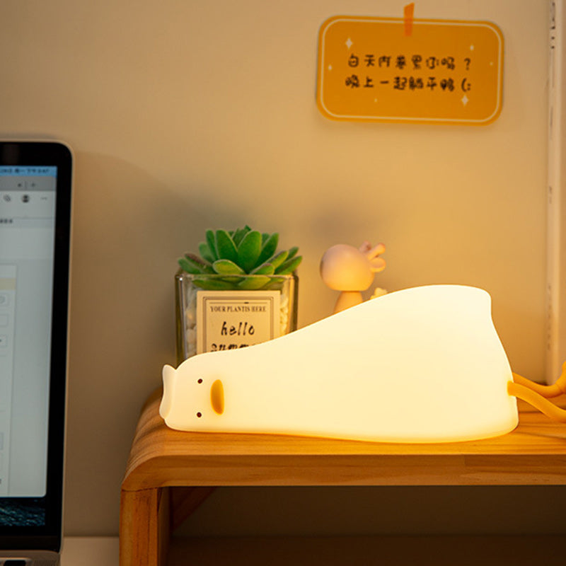 Duck Silicone Living Room Table Lamp