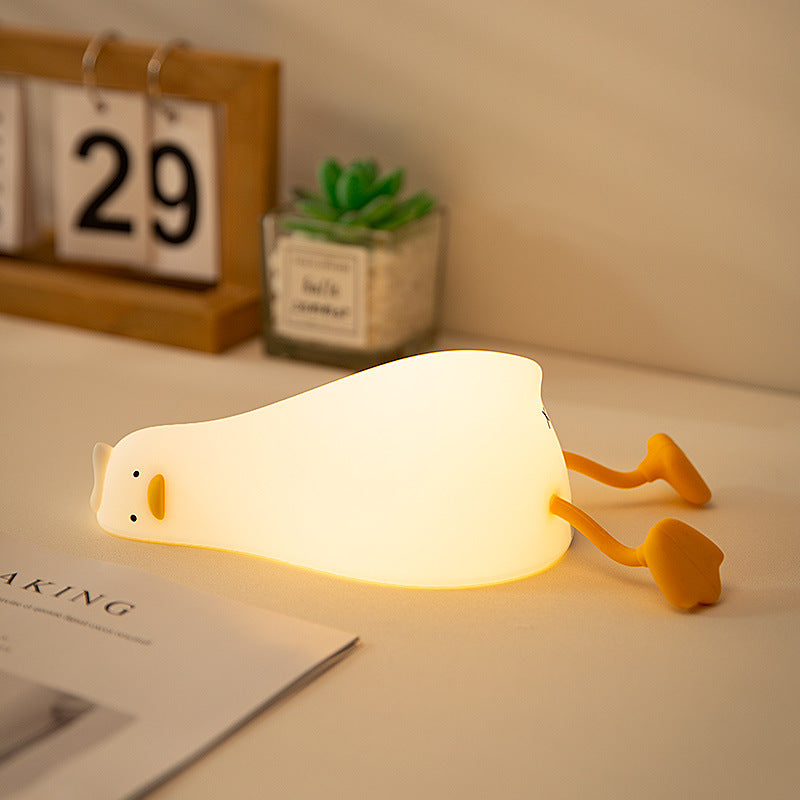 Duck Silicone Living Room Table Lamp