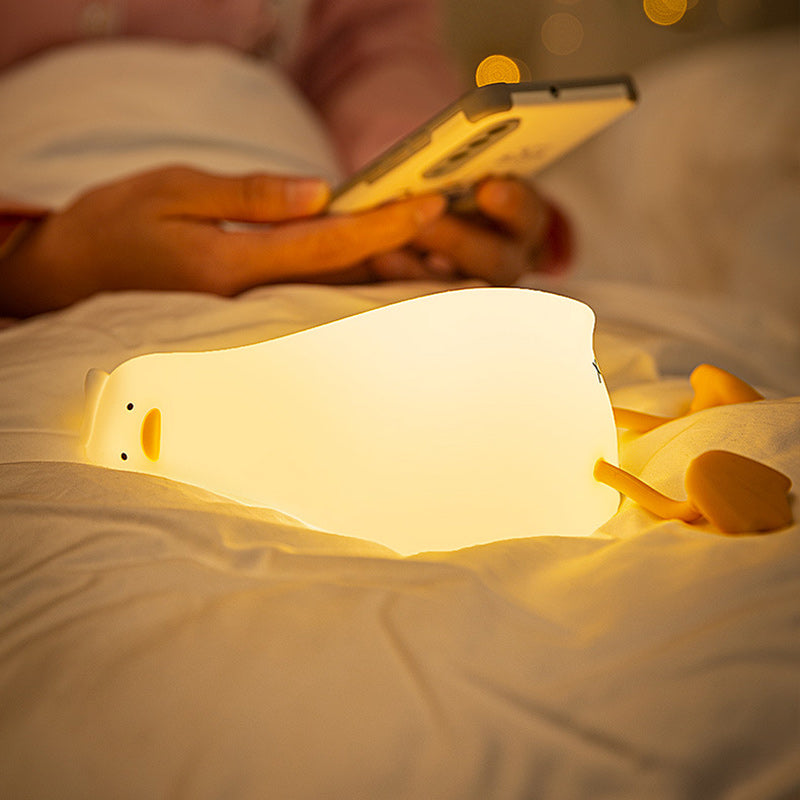 Duck Silicone Living Room Table Lamp