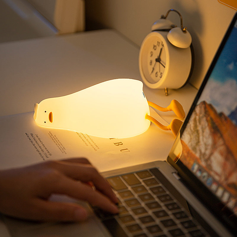 Duck Silicone Living Room Table Lamp