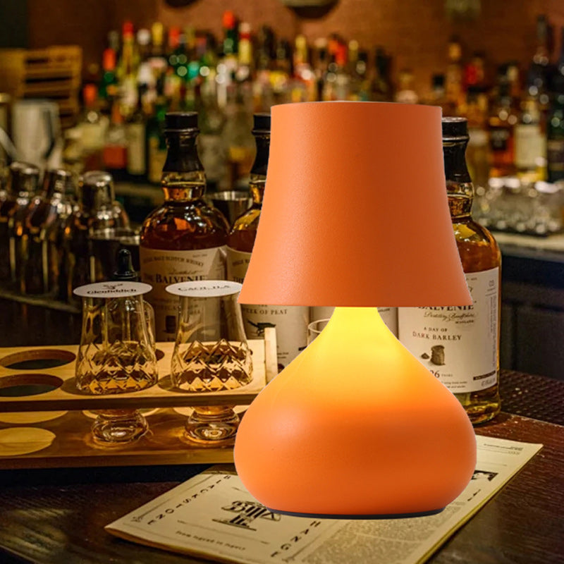 Drum Aluminum Living Room Table Lamp