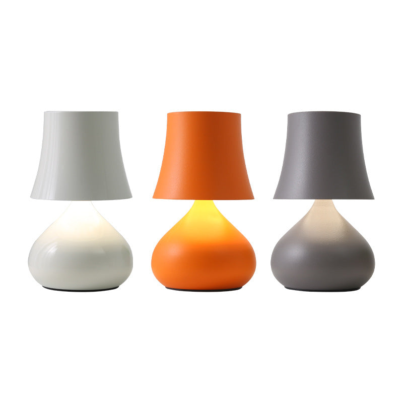 Drum Aluminum Living Room Table Lamp