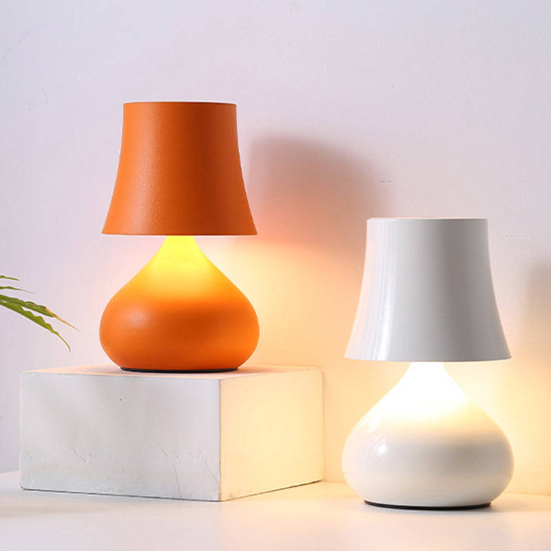 Drum Aluminum Living Room Table Lamp