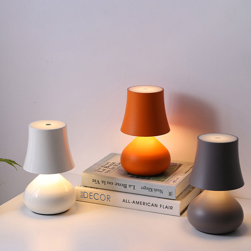 Drum Aluminum Living Room Table Lamp