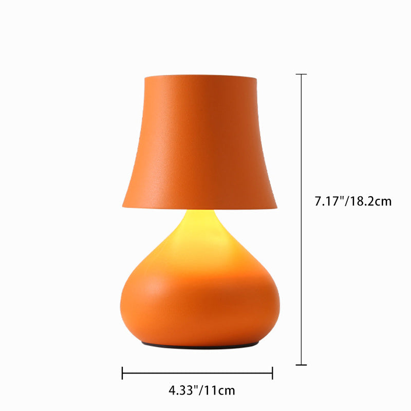 Drum Aluminum Living Room Table Lamp