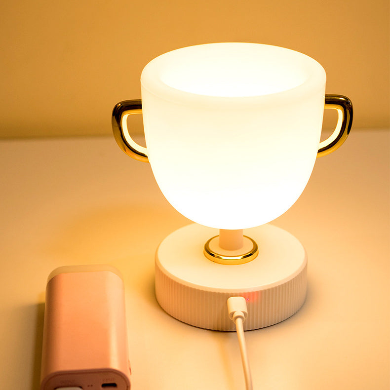 Cup Plastic Living Room Table Lamp