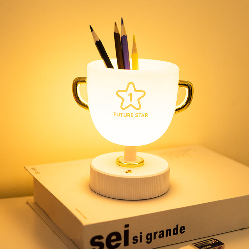 Cup Plastic Living Room Table Lamp