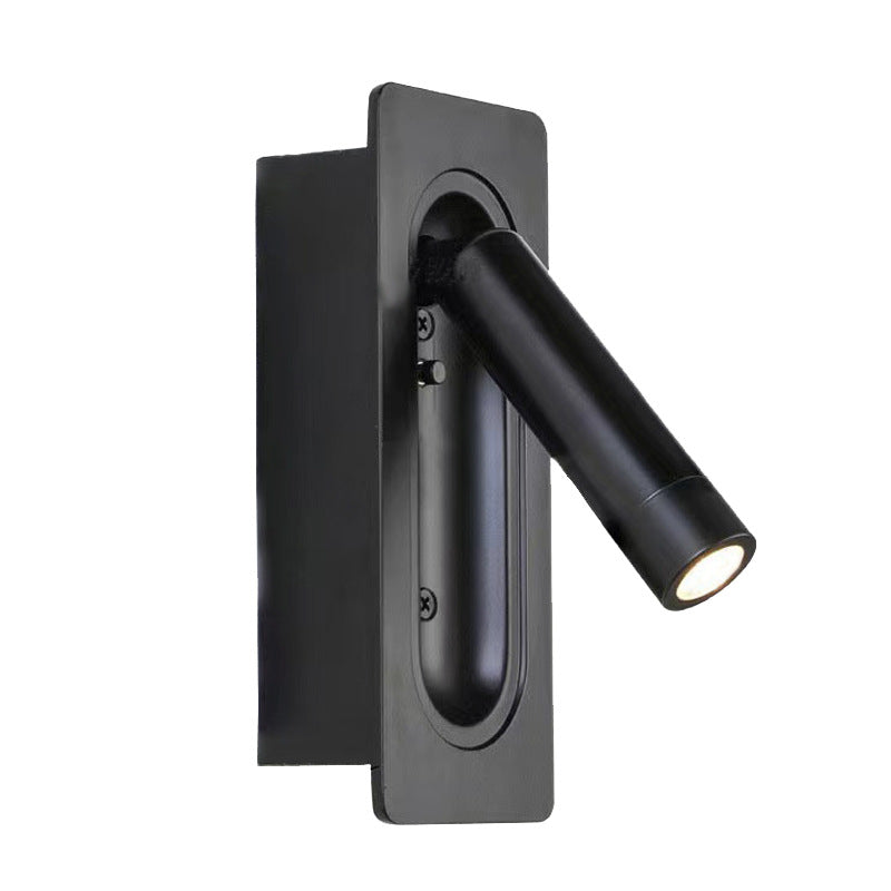 Column Steel Aluminum Living Wall Lamp