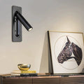 Column Steel Aluminum Living Wall Lamp