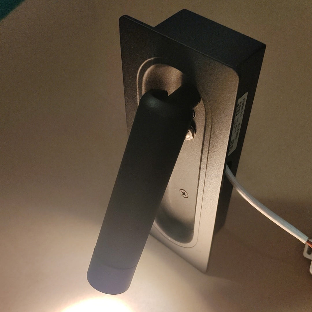 Column Steel Aluminum Living Wall Lamp