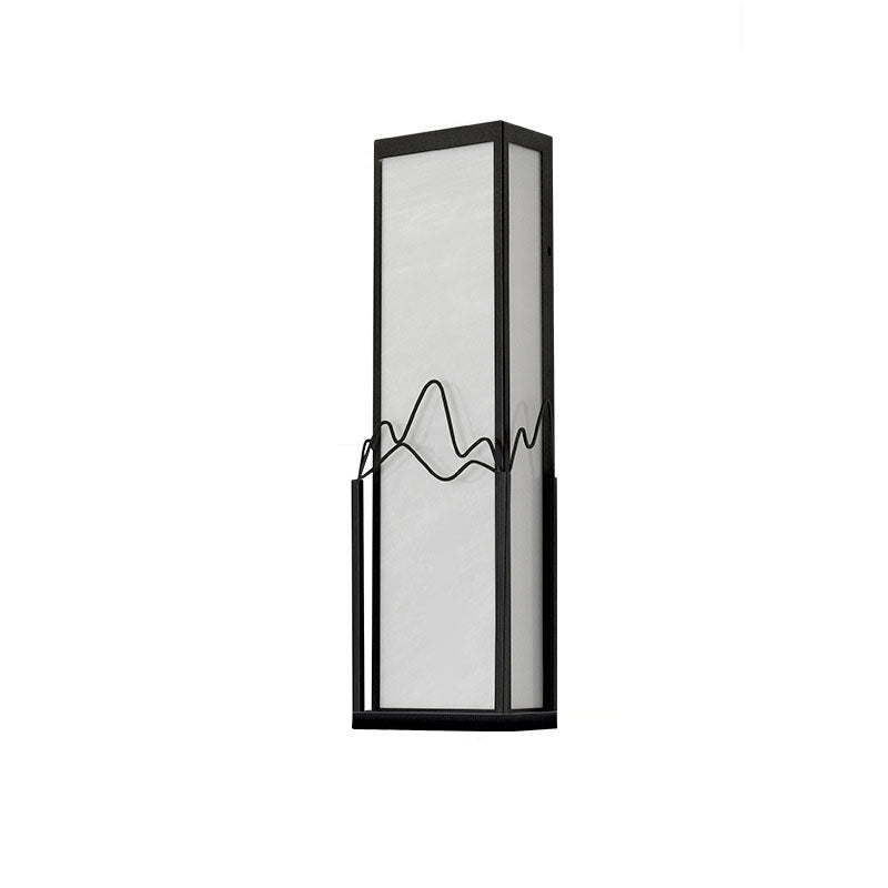 Stainless Steel Acrylic Rectangular Outdoor Light