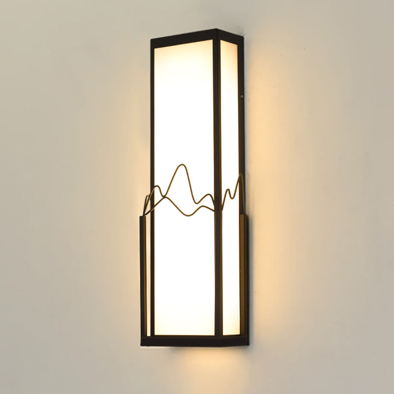 Stainless Steel Acrylic Rectangular Outdoor Light