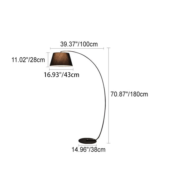 Modern Luxury Wrought Iron Floor Lamp