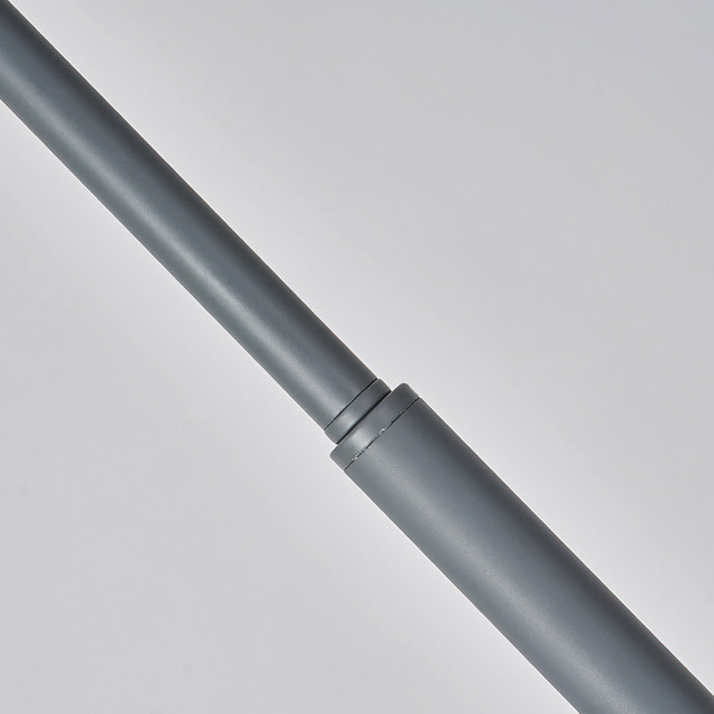 Contemporary Scandinavian Round Iron Floor Lamp