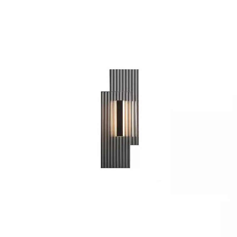 Rectangular Vertical Strip Iron Wall Lamp