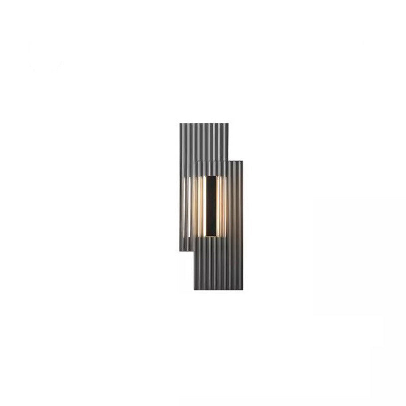 Rectangular Vertical Strip Iron Wall Lamp