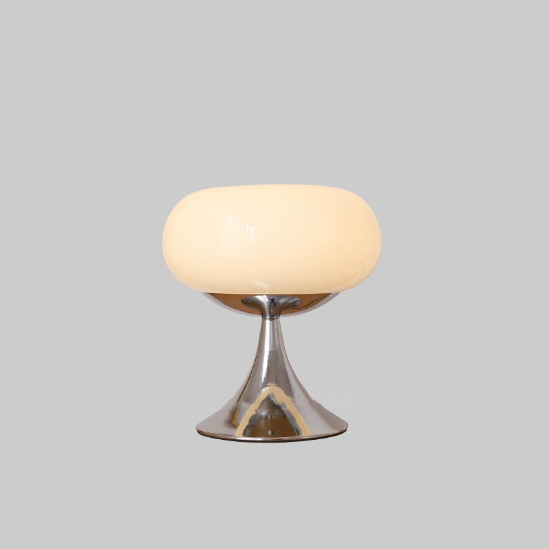 Apple-Shaped Iron Glass Bedroom Table Lamp