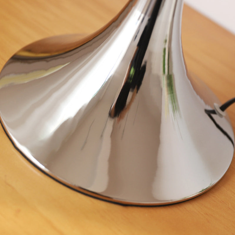 Apple-Shaped Iron Glass Bedroom Table Lamp