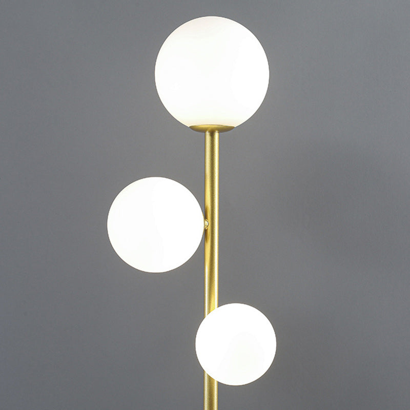 Contemporary Creative Round Ball 3-Light Floor Lamp