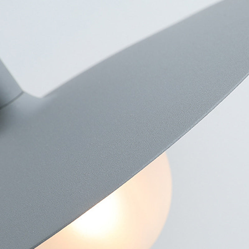 Right Angle Flying Saucer Wall Lamp