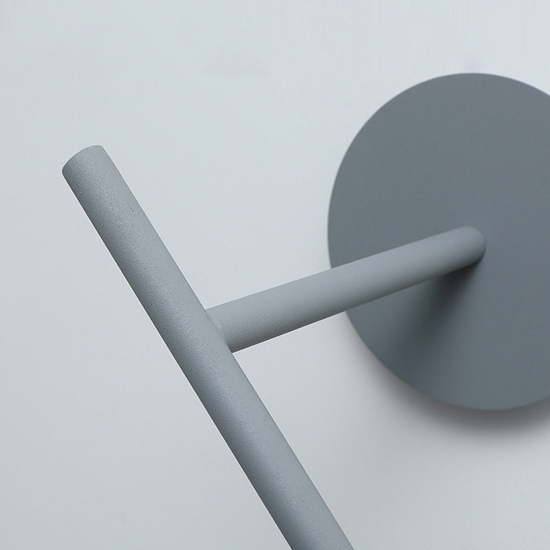 Right Angle Flying Saucer Wall Lamp