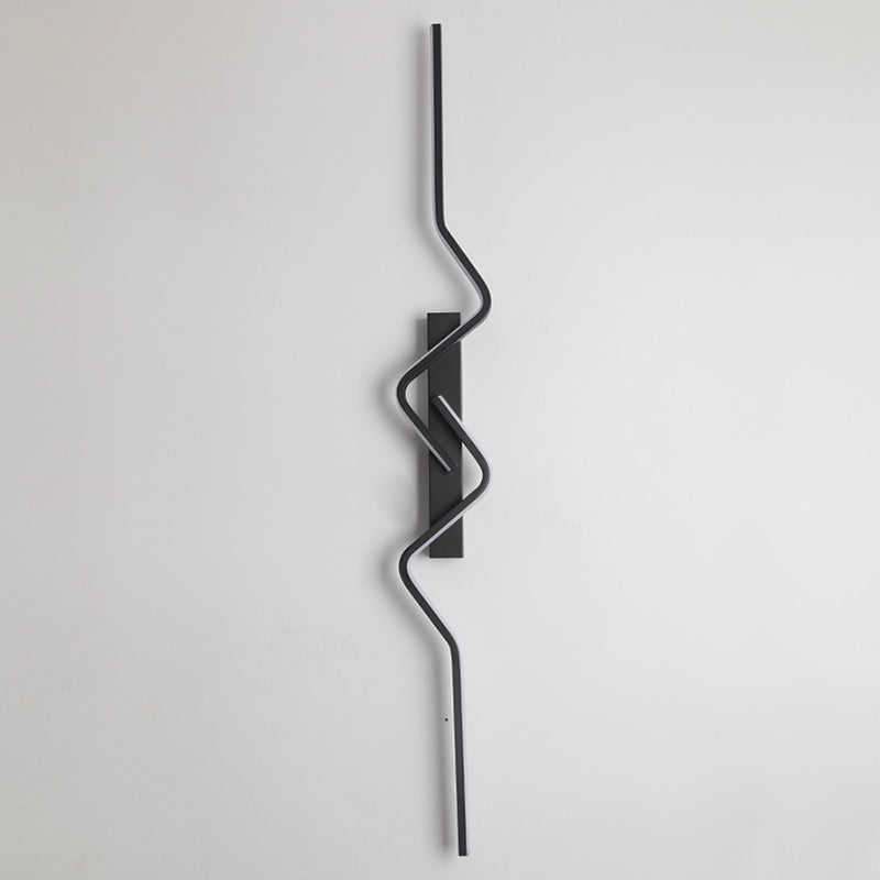 Vertical Irregular Wave Curve Wall Lamp