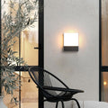 Rectangular Iron Acrylic Sconce Outdoor Light