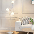 Modern Minimalist Flower-Shaped Iron 3-Light Floor Lamp