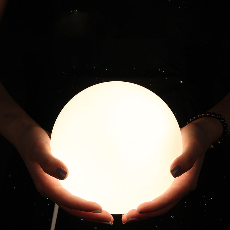 Spherical Round Resin Glass Wall Lamp