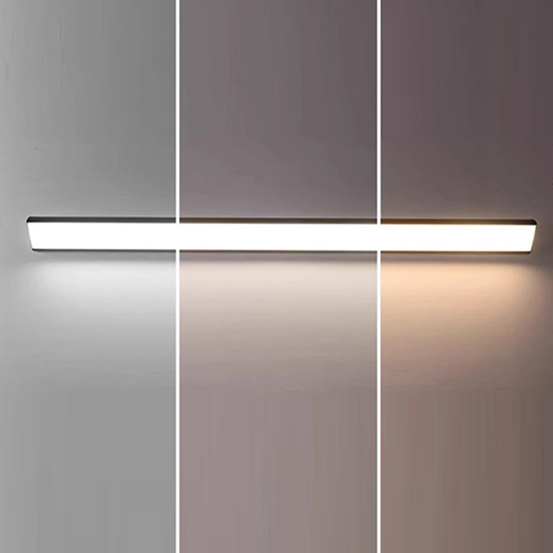 Square Aluminum Acrylic Scone Outdoor Light